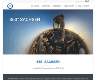 360-Grad-Sachsen.de(Virtueller 360° Rundgang) Screenshot