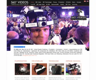 360-Grad-Video.com(360 Grad Video) Screenshot