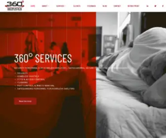 360-Services.co.uk(Security & Facilities Management) Screenshot