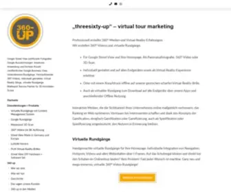 360-UP.com(Ihr professioneller virtueller Rundgang aus Düsseldorf) Screenshot