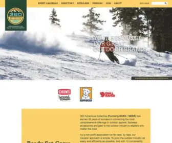 360Adventurecollective.org(Eastern Outdoor Reps Association) Screenshot