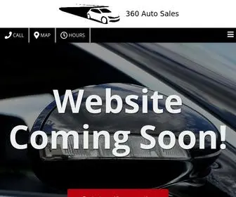 360Autosalesslc.com(360 Auto Sales) Screenshot