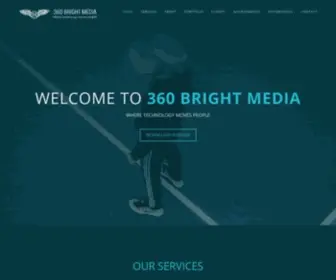 360Brightmedia.com(360 Bright Media) Screenshot