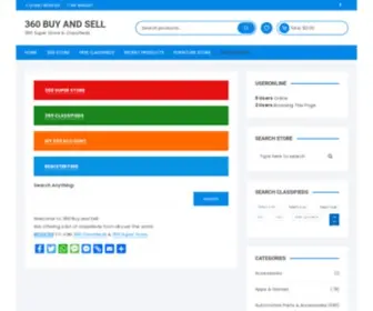 360Buysale.com(Super Store Online We offer Free Shipping in some products) Screenshot