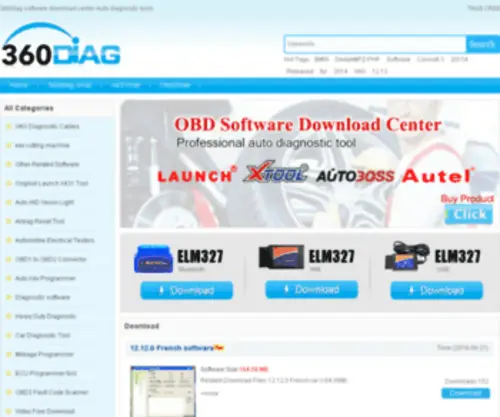 360Diag.net(360diag software download center) Screenshot