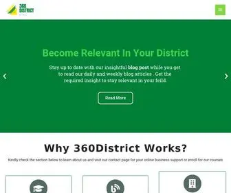 360District.com(360District Internet Marketing Agency) Screenshot
