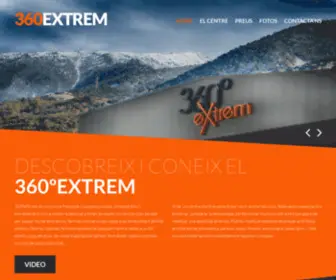 360Extrem.com(Centre freestyle indoor Andorra) Screenshot