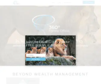 360Familyoffice.la(360° Family Office) Screenshot