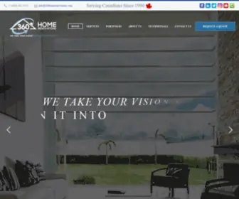 360Homerenovations.com(Home Renovations and Contractors North Vancouver) Screenshot