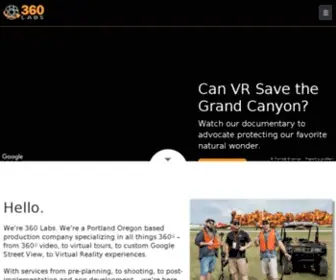 360Labs.net(A VR Production Company) Screenshot