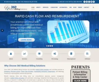 360Medicalbillingservices.com(Medical Billing Services Increase Profits for Physician Practices Nationwide) Screenshot