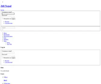 360Nepal.net(First Social Bookmarking website of Nepal) Screenshot