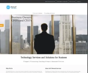 360Networkservices.com(360 Network Services Inc) Screenshot