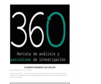 360Periodismo.com(Revista) Screenshot