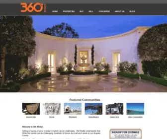 360Realty.com(360) Screenshot