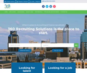 360Recruiters.com(360 Recruiting Solutions) Screenshot