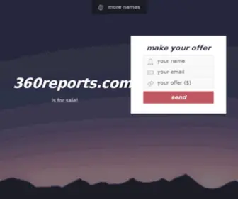 360Reports.com(360 Reports) Screenshot