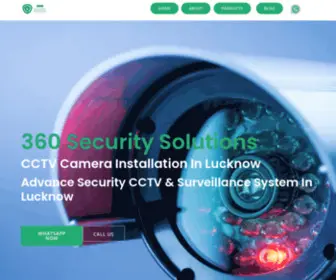 360Securitysolution.com(HomeSecurity Solution) Screenshot