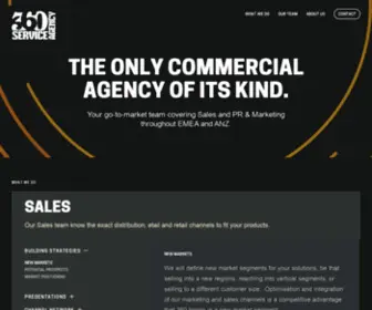 360Serviceagency.com(The only commercial agency of its kind) Screenshot