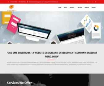 360Smesolutions.com(SEO, Digital Marketing Company) Screenshot