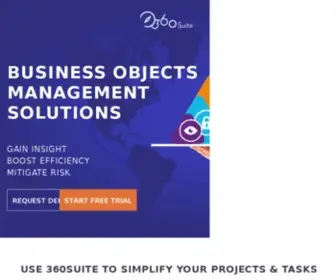 360Suite.io(SAP BusinessObjects Solutions) Screenshot