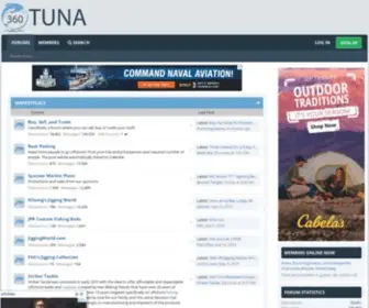 360Tuna.com(360 Tuna Fishers Forum) Screenshot