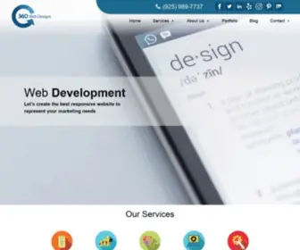 360Webdesigns.com(360 Web Designs) Screenshot