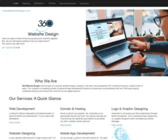 360Websitedesign.co.uk(Web Design Company) Screenshot