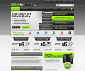 364Host.com(Portal Home) Screenshot