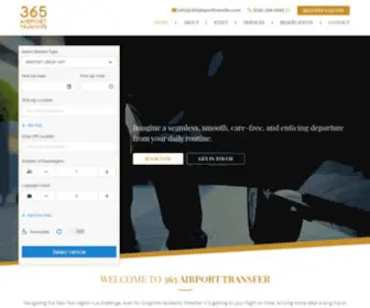 365Airporttransfer.com(New York Ground Transportation Service from 365 Airport Transfer) Screenshot