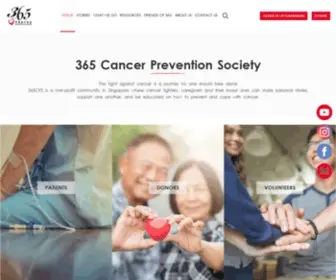 365CPS.org.sg(The fight against cancer) Screenshot