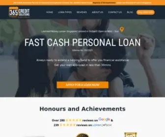 365Credit.com.sg(365 Credit Solutions) Screenshot