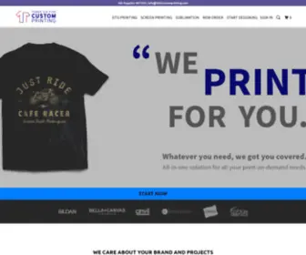 365Customprinting.com(Custom T) Screenshot