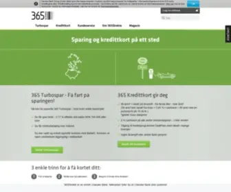 365Direkte.no(365 Direkte: Kredittkort og sparing på ett sted) Screenshot