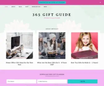 365Giftguide.com(365 Gift Guide) Screenshot