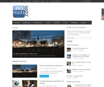 365Mots.com(365 mots) Screenshot