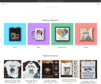 365Personalized.com(Custom Tshirts) Screenshot
