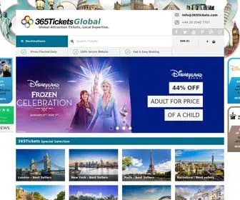 365Tickets.com(Buy Tickets for Top Tourist Attractions) Screenshot