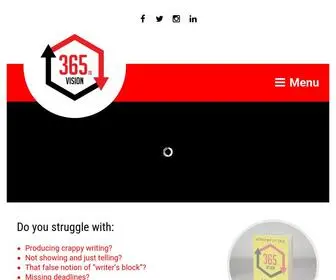 365Tovision.com(Modern Writer's Guide (Writing Tips by Author Ron Lieback)) Screenshot