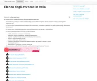 36Avvocati.com(Elenco degli avvocati in Italia) Screenshot