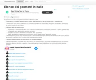 36Geometri.com(Elenco dei geometri in Italia) Screenshot