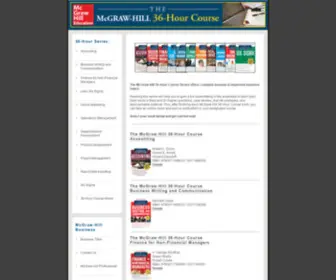 36Hourbooks.com(The McGraw) Screenshot