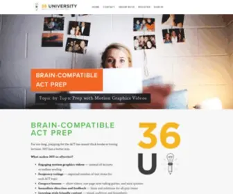 36University.com(36 University) Screenshot