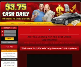 375Cashdaily.com(See relevant content for) Screenshot