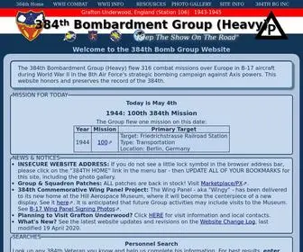 384Thbombgroup.com(The 384th Bomb Group Website) Screenshot