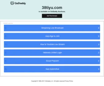 38Tiyu.com Screenshot