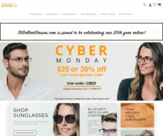 39Dollarglasses.com(Prescription Eyewear at Affordable Prices) Screenshot