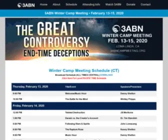 3Abncampmeeting.org(3ABN Fall Camp Meeting) Screenshot