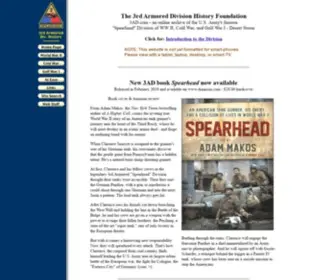 3AD.com(3rd Armored Division History Foundation) Screenshot