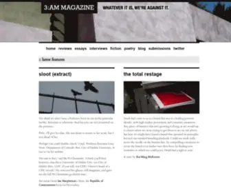 3Ammagazine.com(AM Magazine) Screenshot